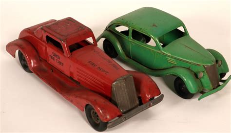 old metal toy cars